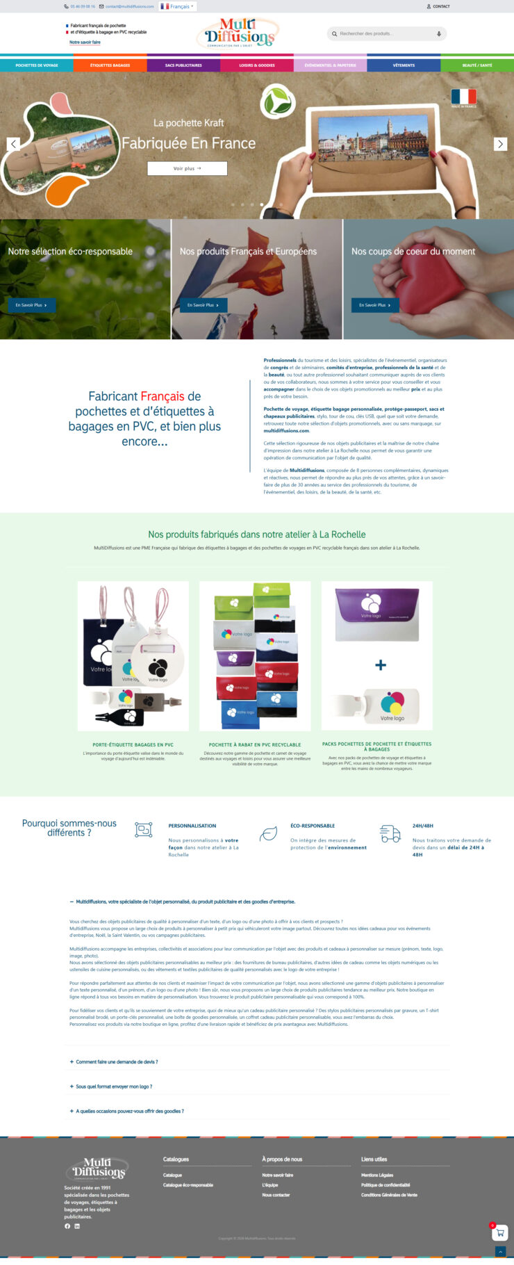 Boutique B2B : Figma vers thème GeneratePress