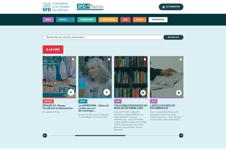Page builder ACF sur mesure pour une plateforme médicale