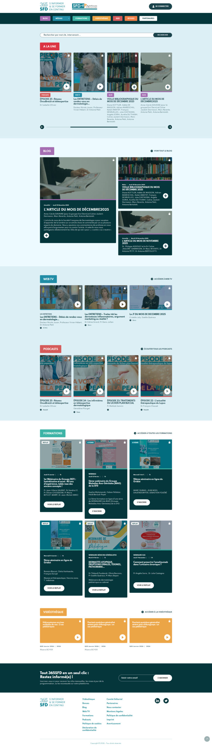 Page builder ACF sur mesure pour une plateforme médicale