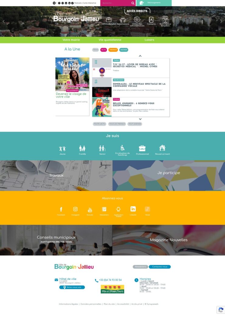 Migration d&rsquo;un portail municipal vers Joomla 6