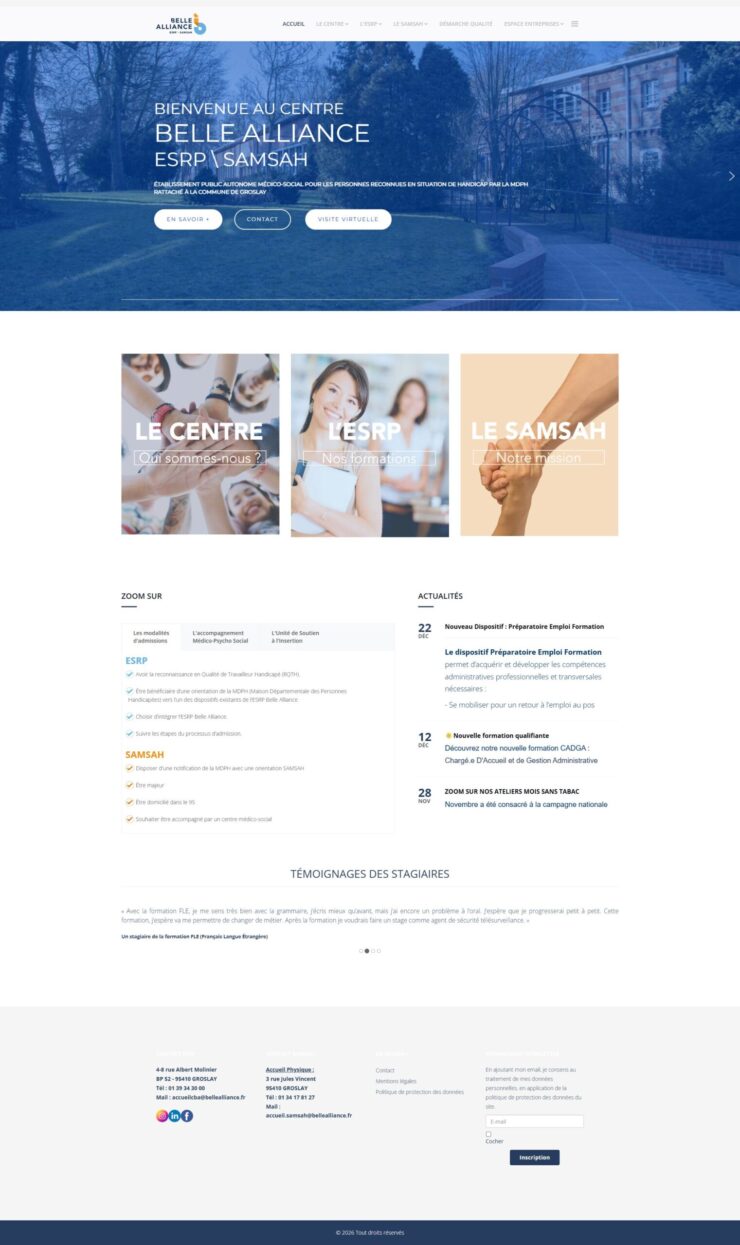 Mise à jour Joomla 6 d&rsquo;un site médico-social
