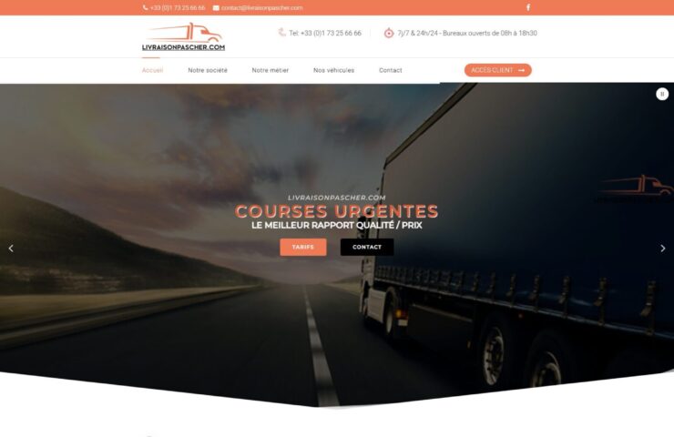 Mise à jour Joomla 6 d&rsquo;un site de transport express