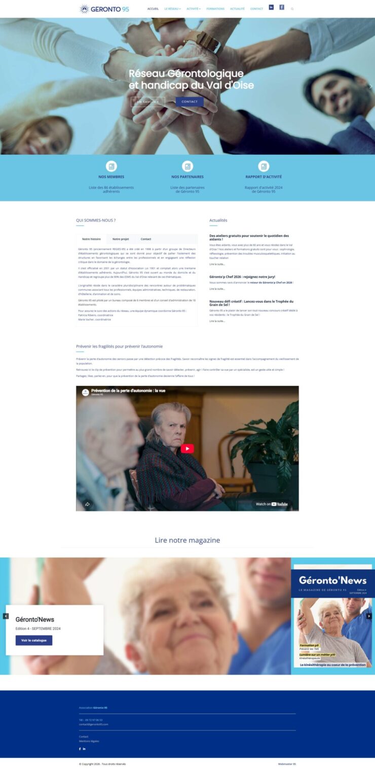 Passage à Joomla 6 d&rsquo;un site de réseau de santé