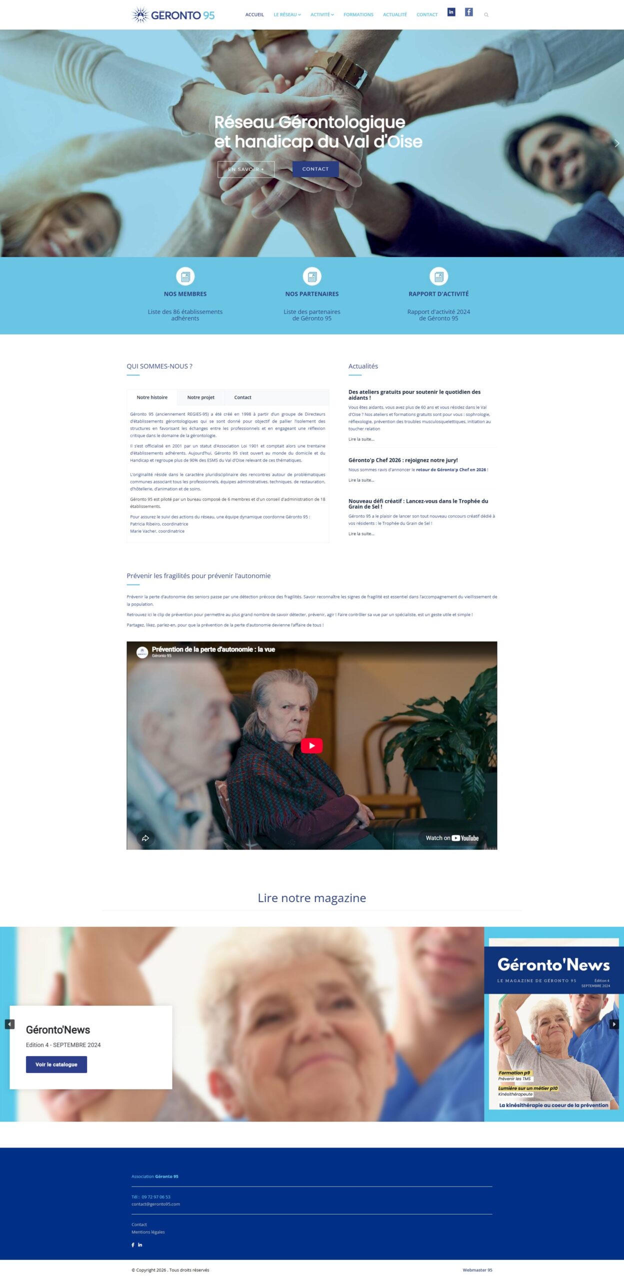 Passage à Joomla 6 d&rsquo;un site de réseau de santé
