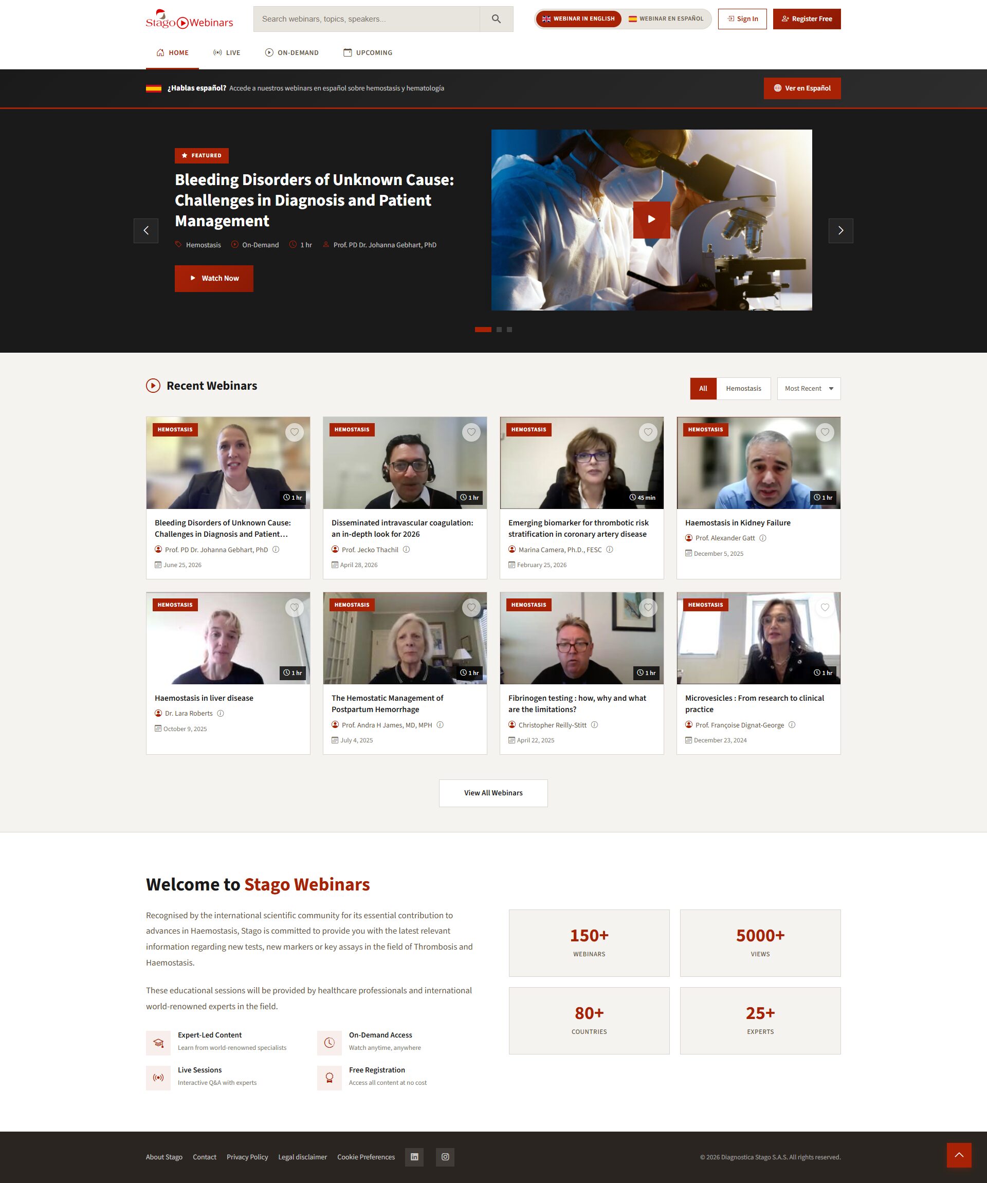 Plateforme de webinars sur mesure : live, replay et certificats